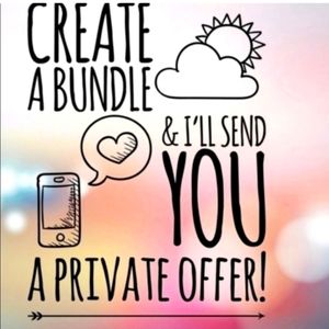 Create a bundle and I will make you an offer.